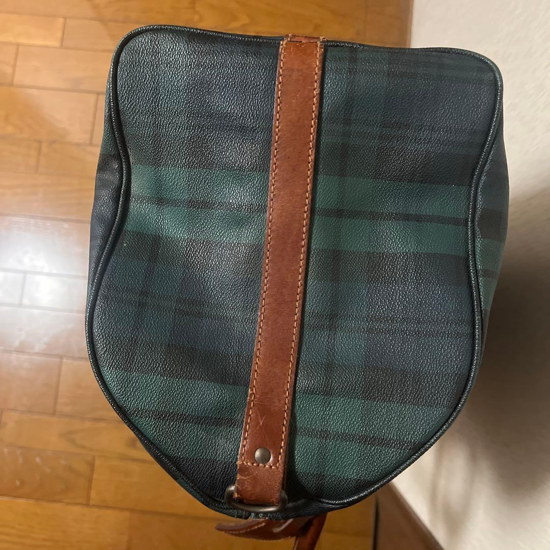 ポロラルフローレン ボストンバッグ レザー 大容量