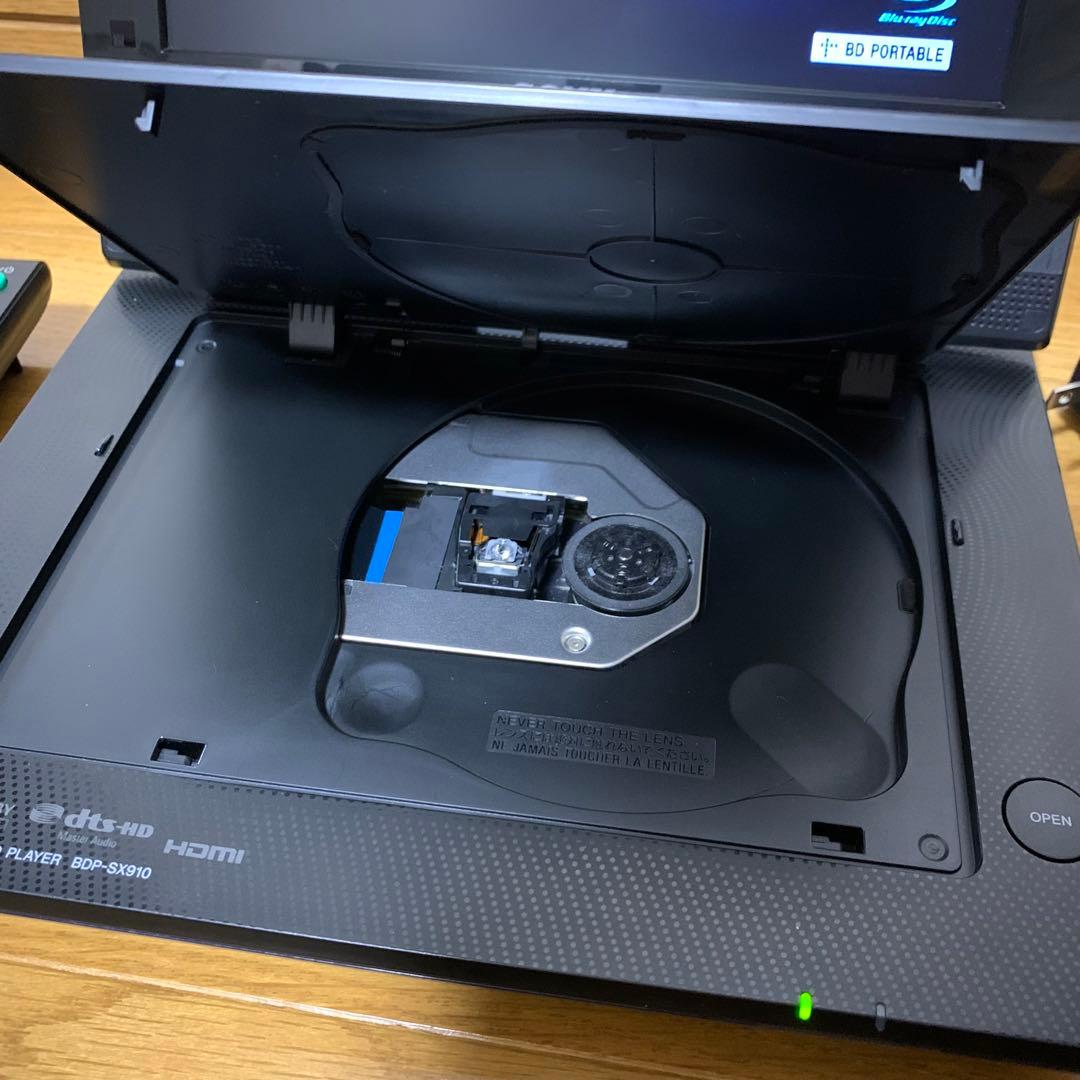 バッテリー良好！ SONY ポータブル ブルーレイプレーヤー BDP-SX910