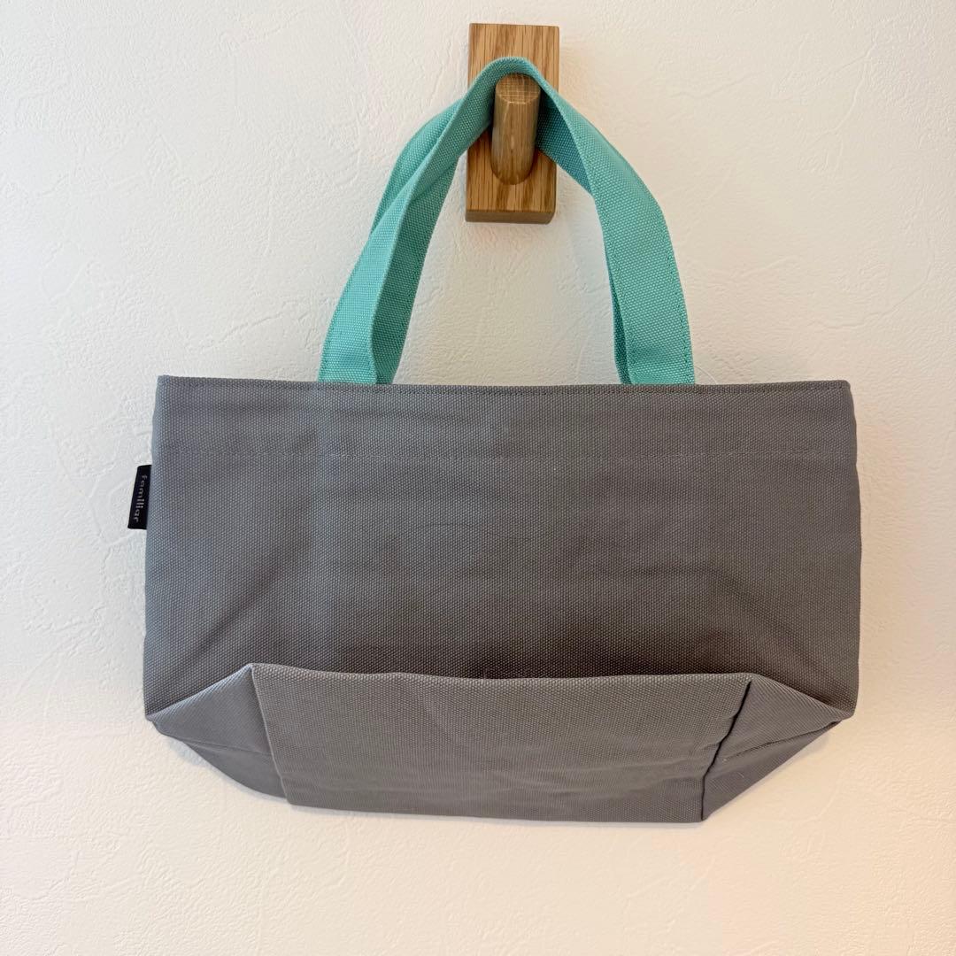 マハ様♡ファミリア　キャンバス素材　トートバッグ　ランチバッグ