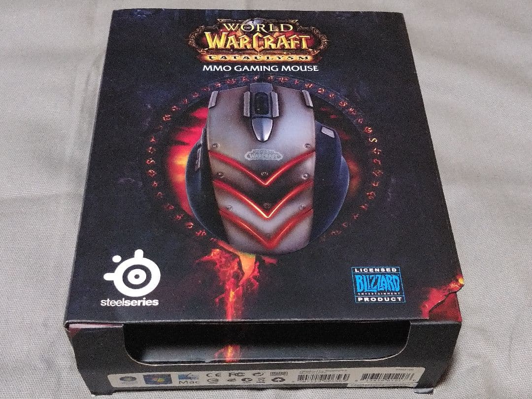 World of Warcraft Cataclysm MMO ゲーミングマウス