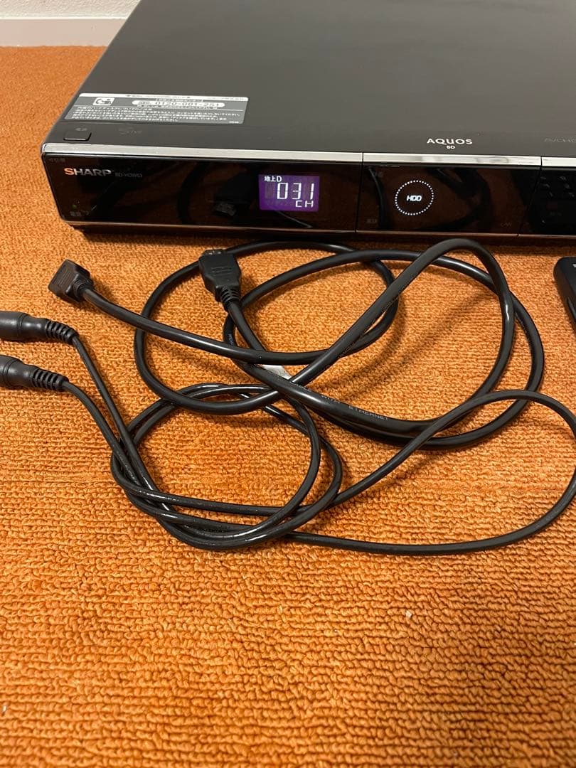 SHARP ブルーレイディスクレコーダー ブルーレイレコーダー Wチューナー