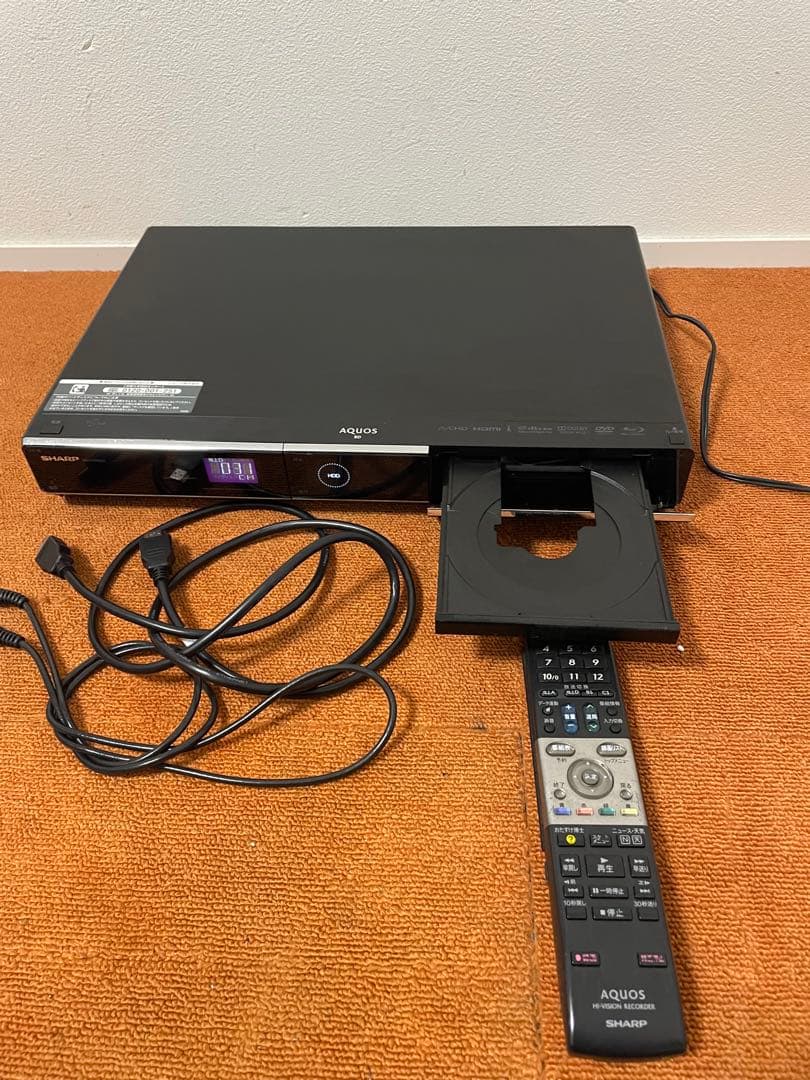 SHARP ブルーレイディスクレコーダー ブルーレイレコーダー Wチューナー