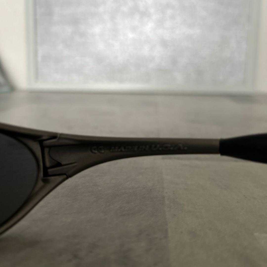 90s オークリー アイジャケット サングラス グレー