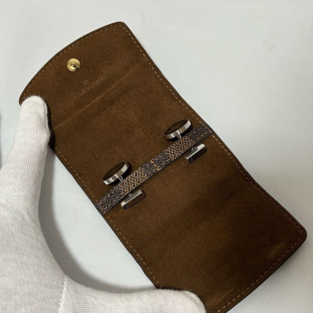 ルイヴィトン ブトンドゥマンシェットフルール 925 カフス カフリンクス