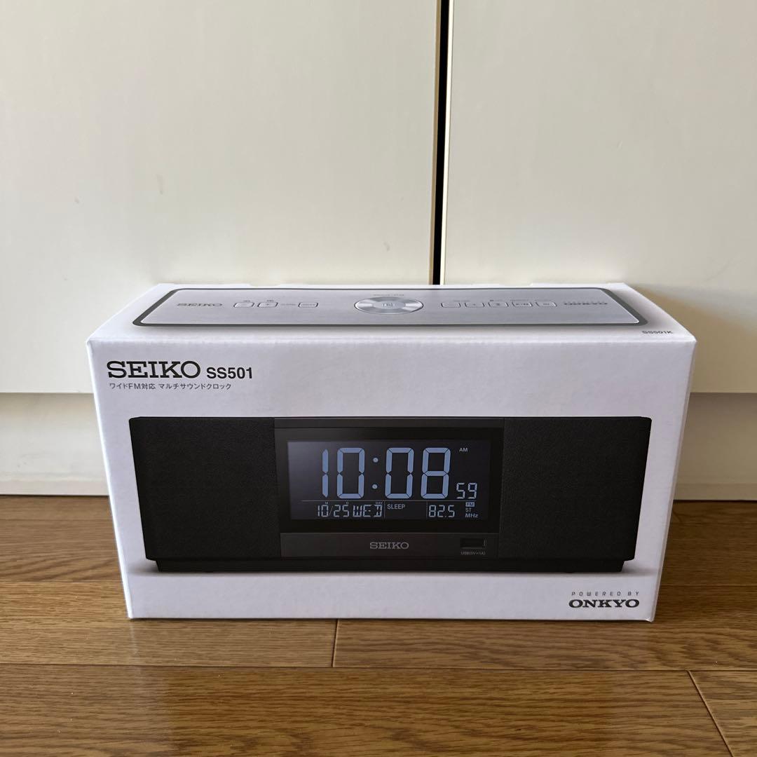 SEIKO SS501マルチサウンドクロック 置き時計 セイコー