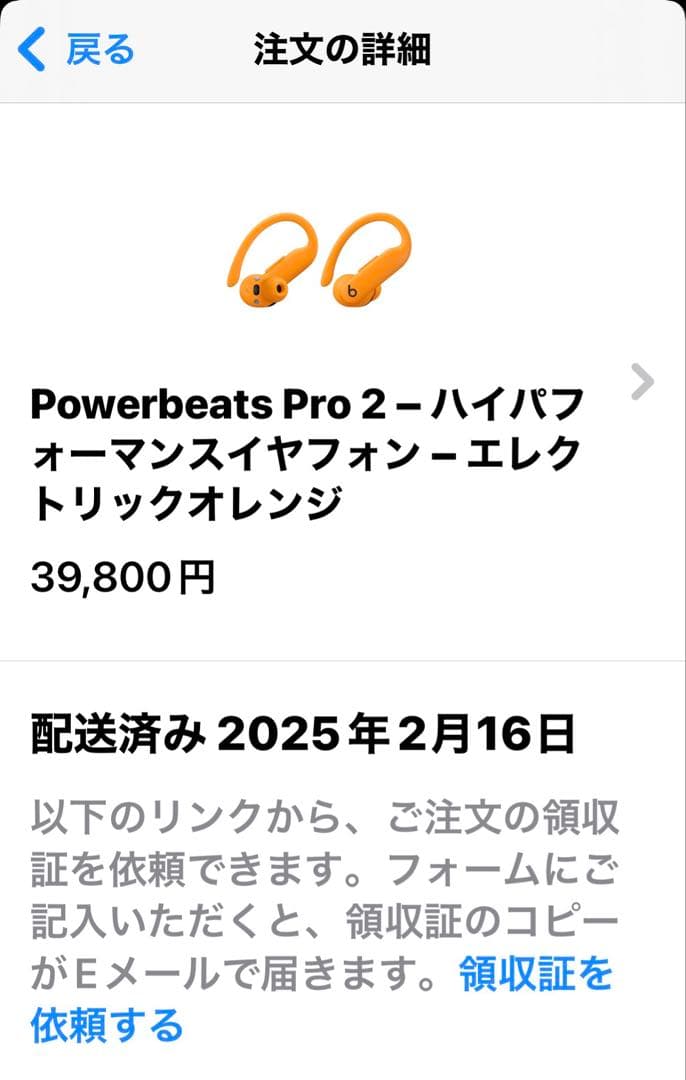⭐︎ 美品⭐︎Power Beats Pro２オレンジ