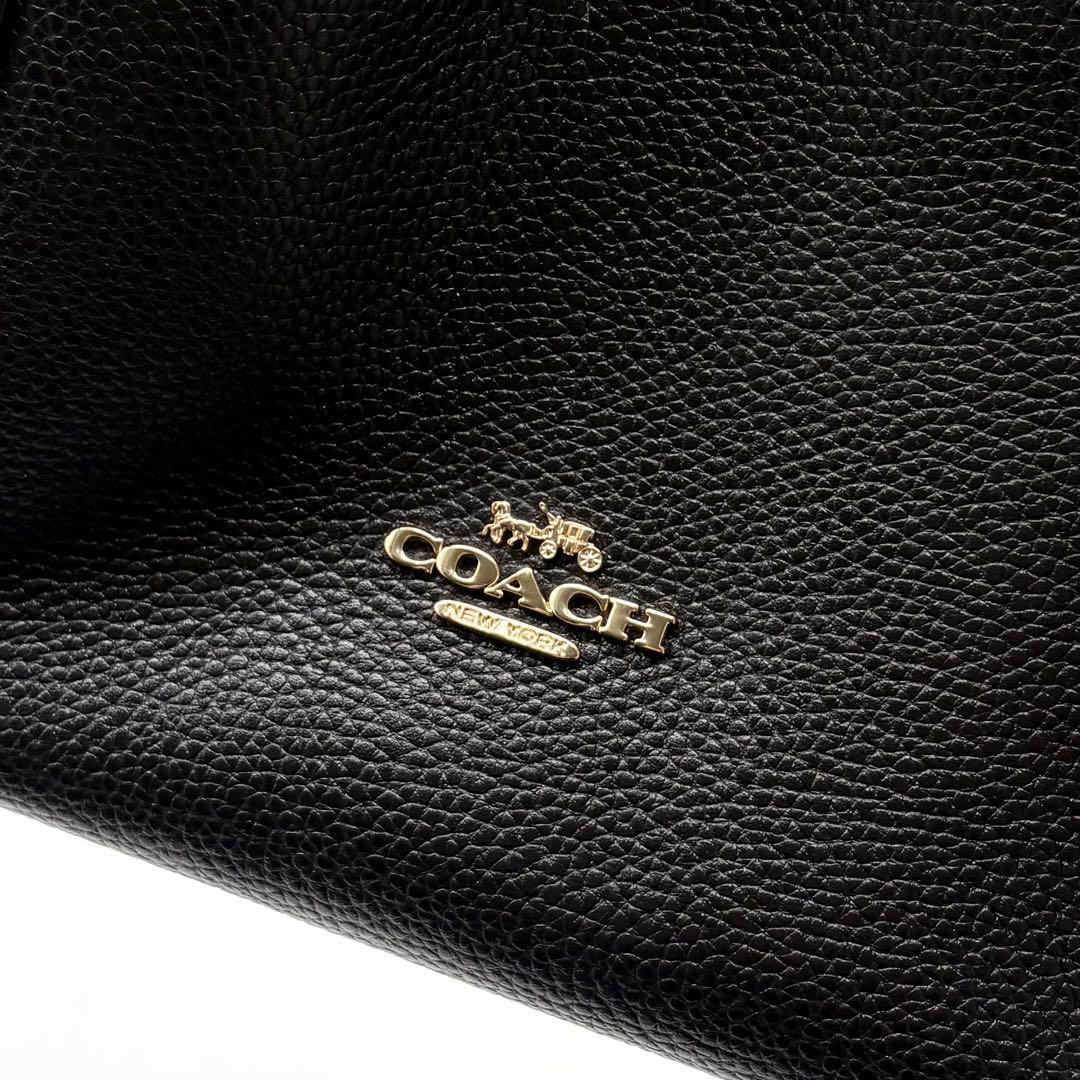 極美品✨コーチ ハドリー ホーボー 21 2way ショルダーバッグ ブラック