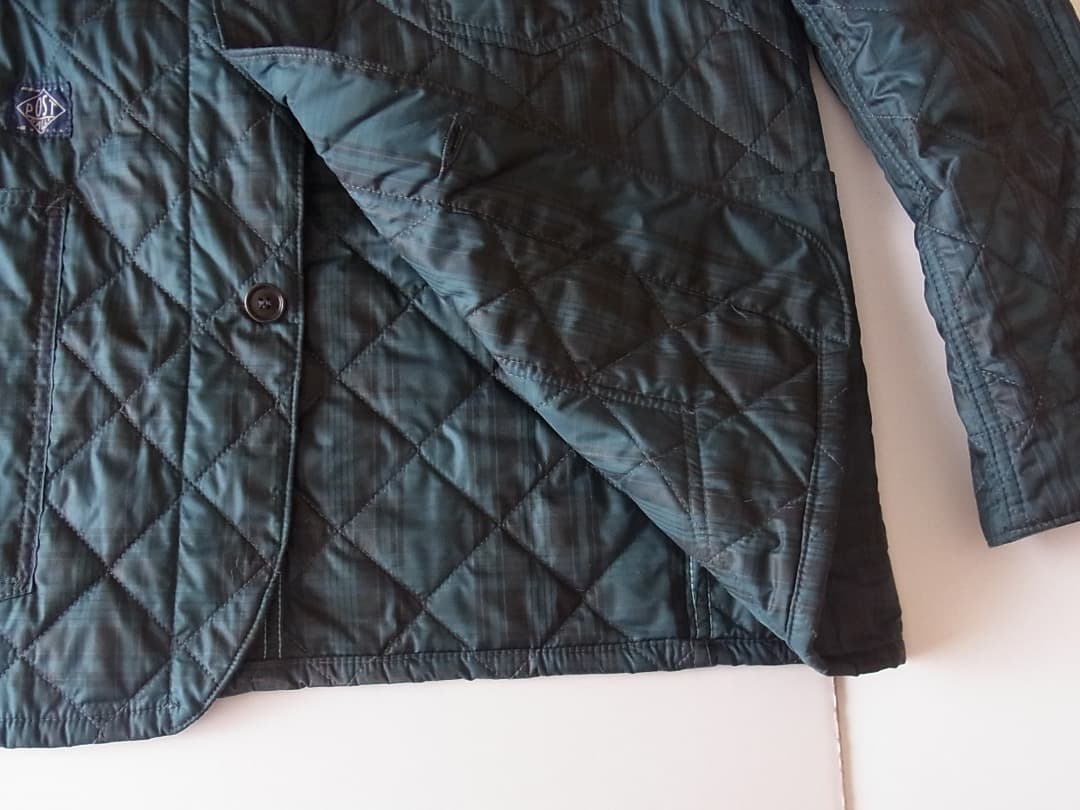 Post Overalls POST 41 DV／キルティング・カバーオール