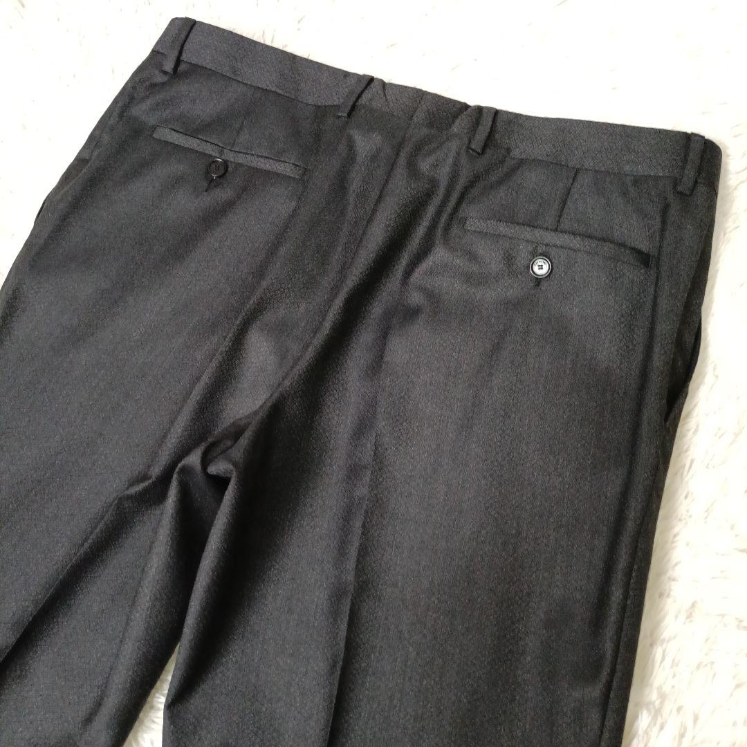 極美品■PAOLONI パオローニ イタリア製 セットアップ スーツ　グレー