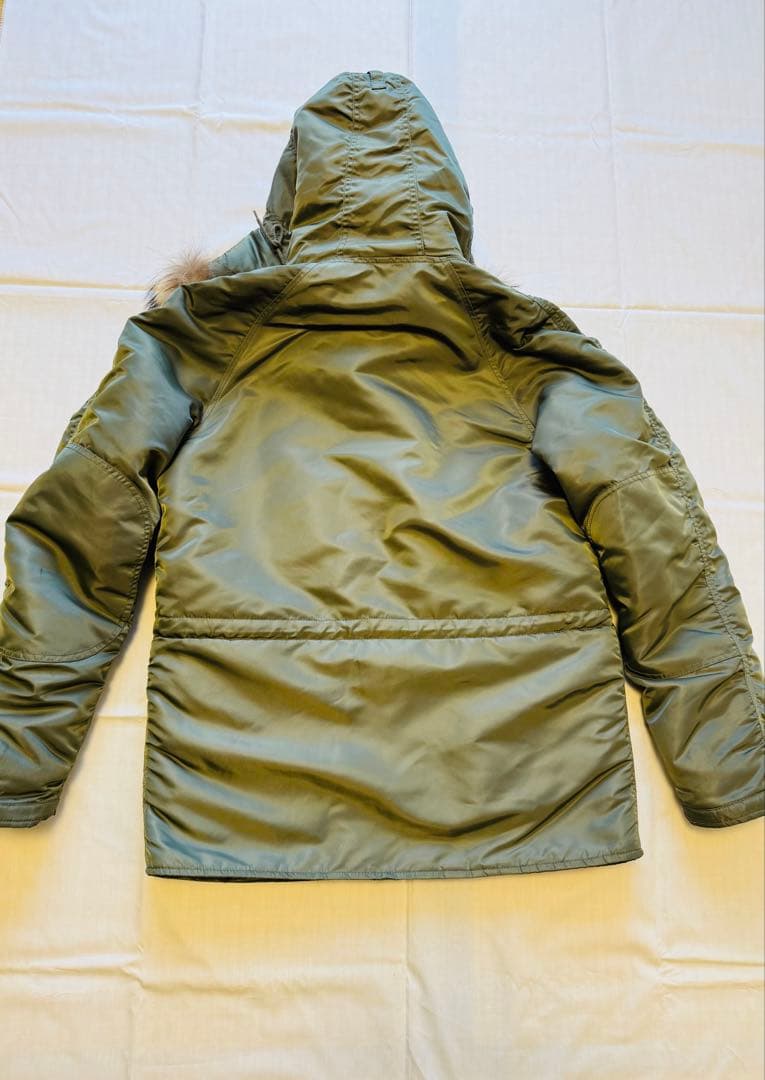 AVIREX 　N3B ミリタリージャケット M オリーブグリーン