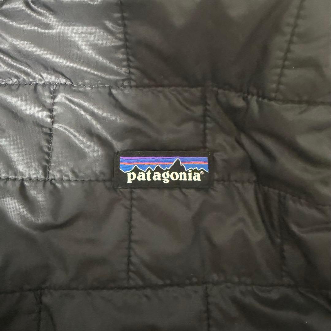 美品 Patagonia ナノパフ ダウンベスト ブラック