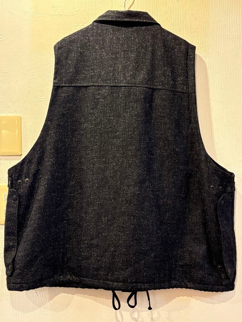 PORTRAITE Over Vest｜Charcoal Tweed｜M