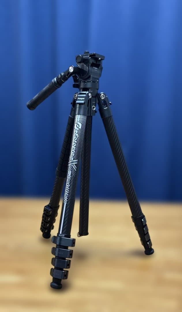 Fotopro X-Airfly ビデオ 64.5 インチ軽量トラベルカメラ三脚