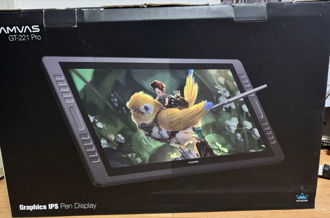Huion Kamvas GT-221Pro 液晶ペンタブレット　訳アリ