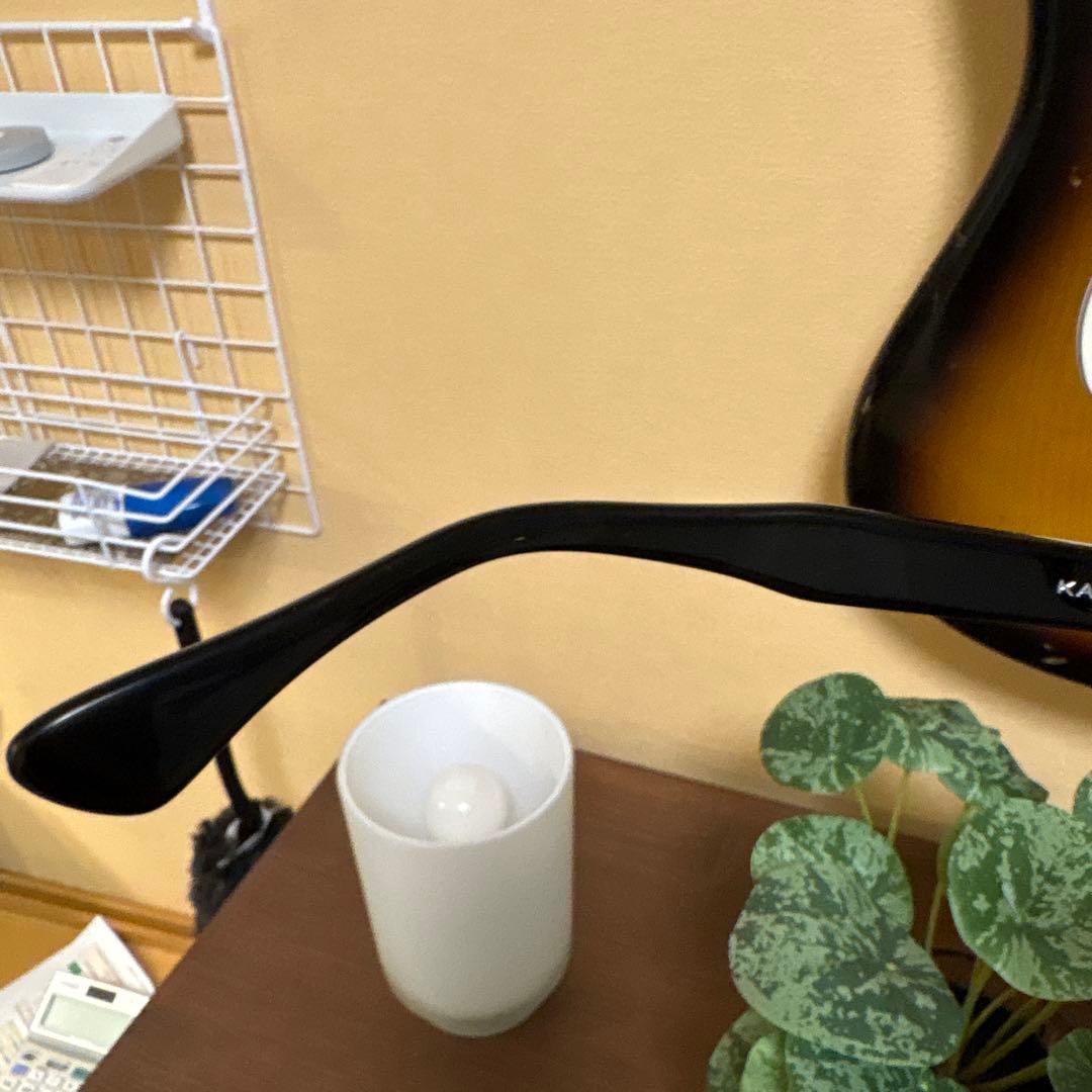 UNITED ARROWS John ブラックフレーム眼鏡