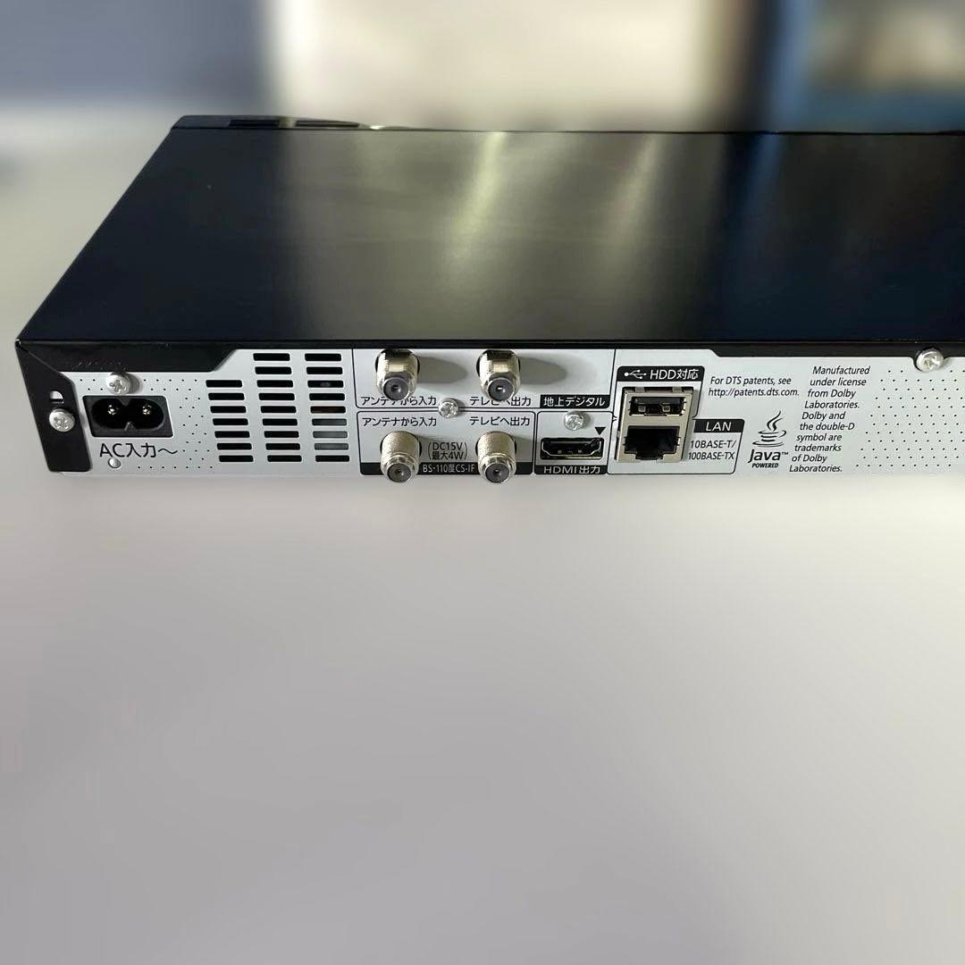 【美品】Panasonic DIGA ブルーレイレコーダー DMR BRS510