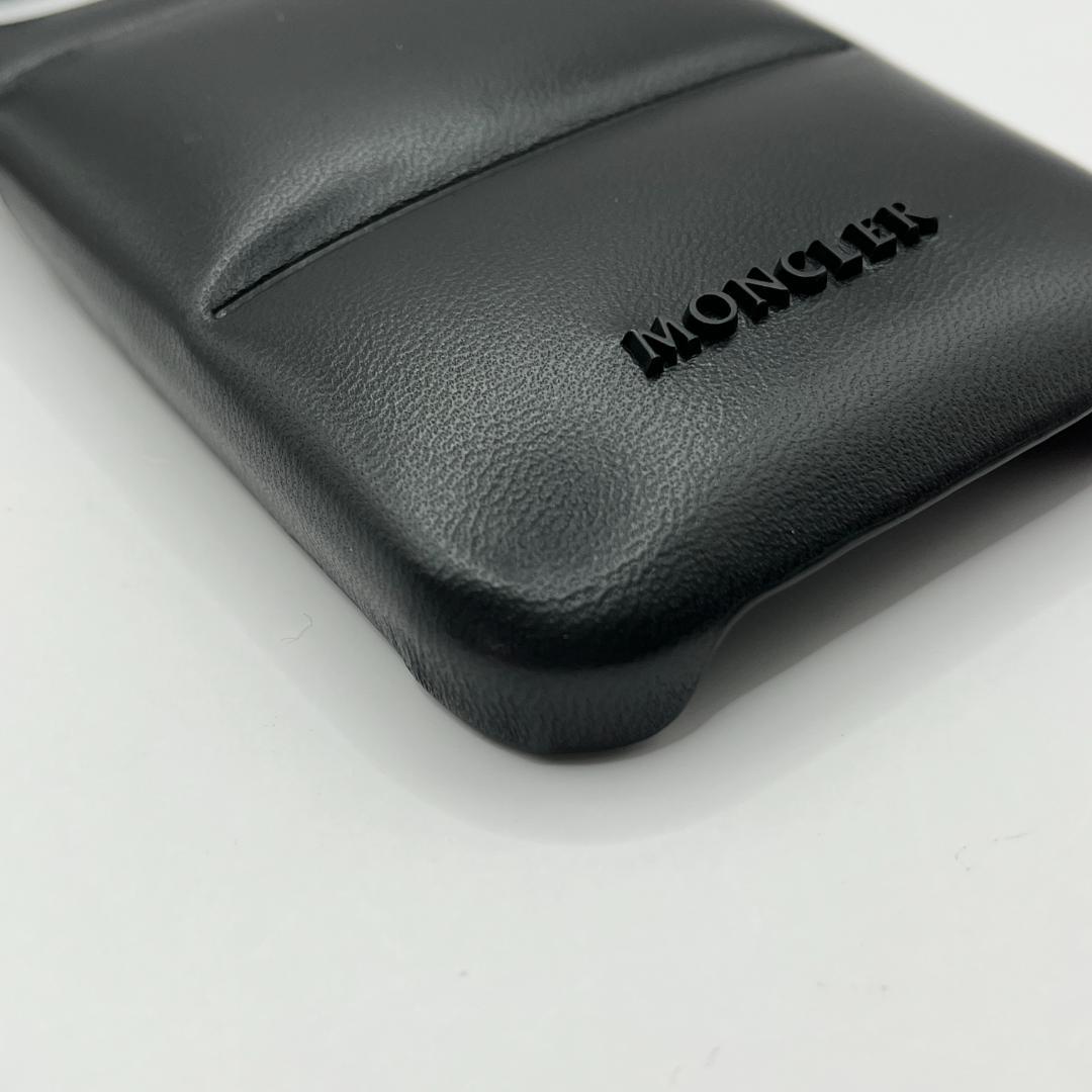 【新品】MONCLER ブラック iPhone 13pro ケース