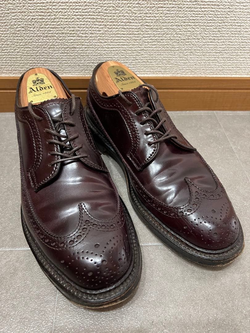 【ALDEN】オールデン 975 バーガンディ コードバン　6D