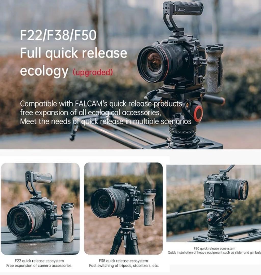 美品 Falcam ケージ キヤノン EOS R5/R5C/R6/R6II 用