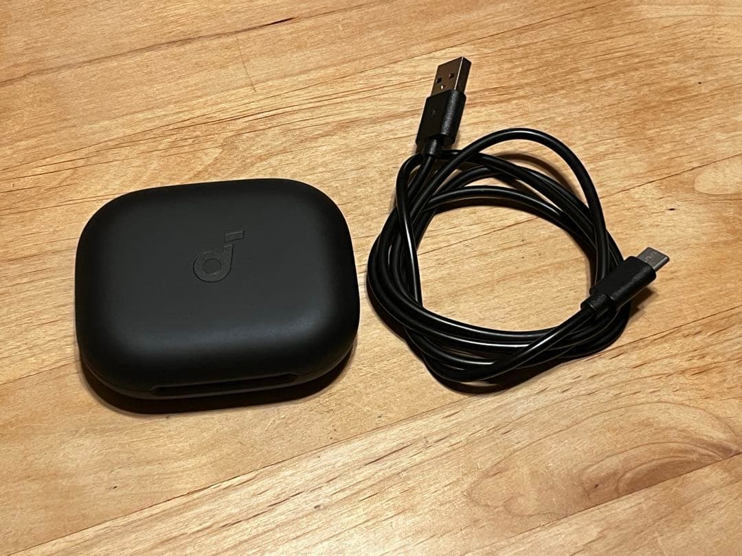 Anker Soundcore AeroFit 2 ながら聞きイヤホン　ブラック