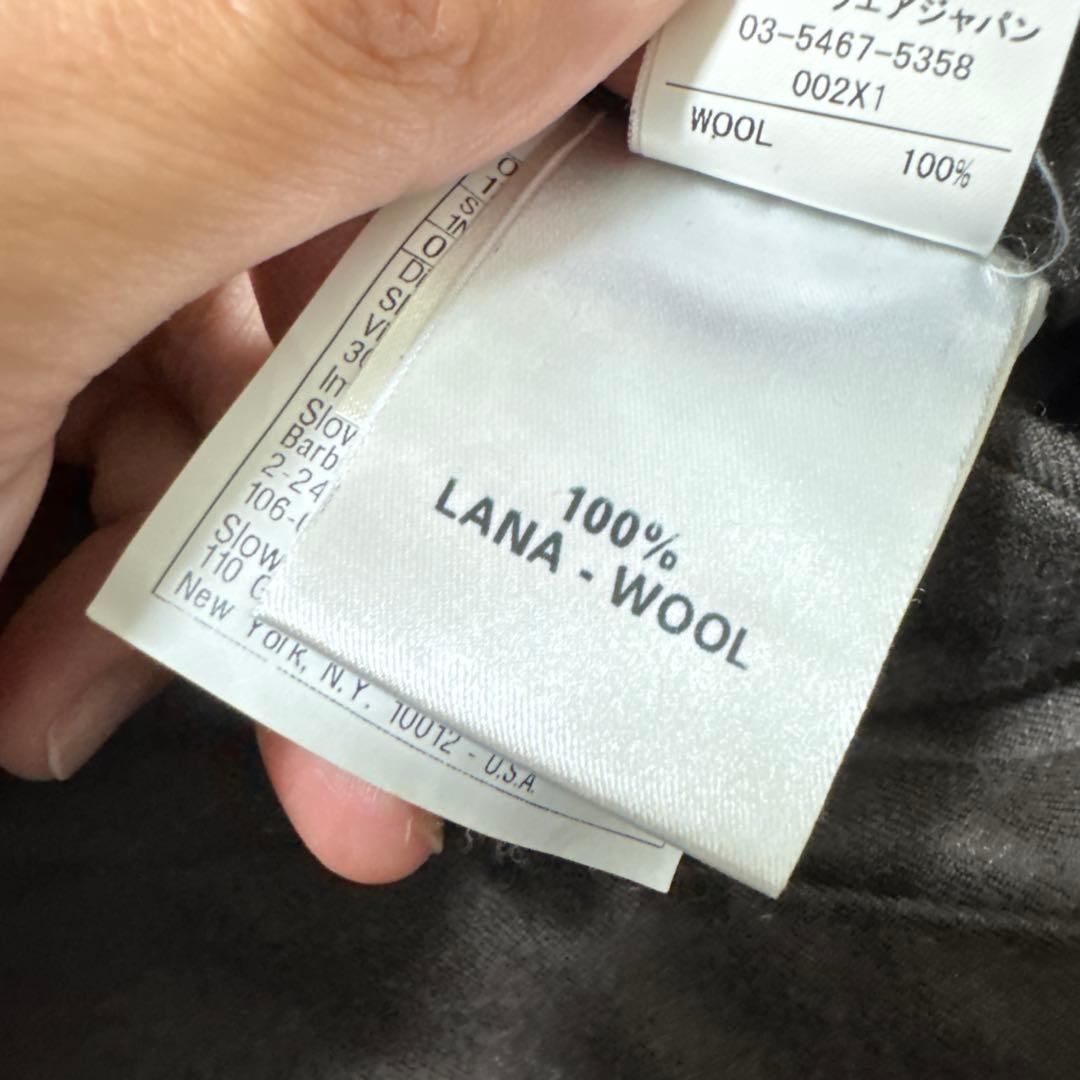 39 極美品　秋冬　インコテックス　スラックス　ブラウン　46 ウール