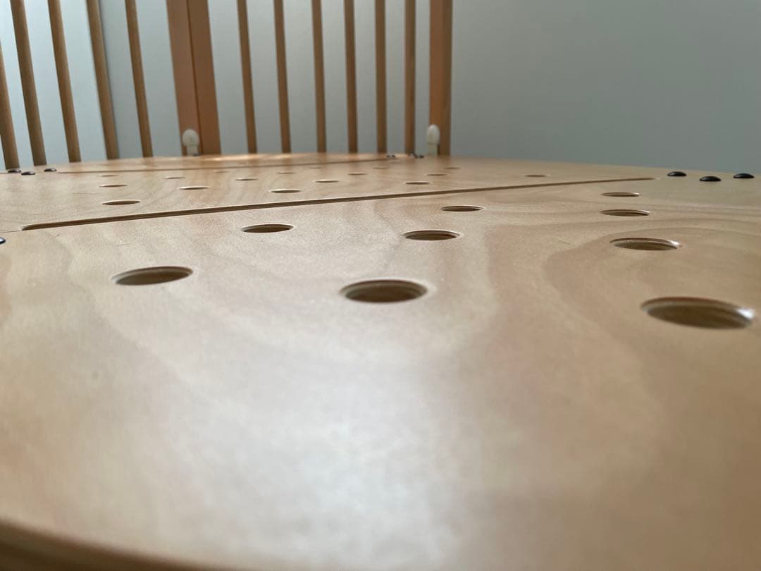 landabu 木製円形ベビーベッド(再掲)