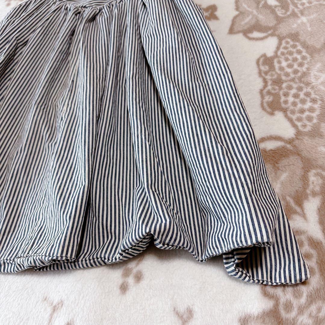 キャピタル ヒッコリーデニム ワイド スカートパンツ サルエル ガウチョ 袴