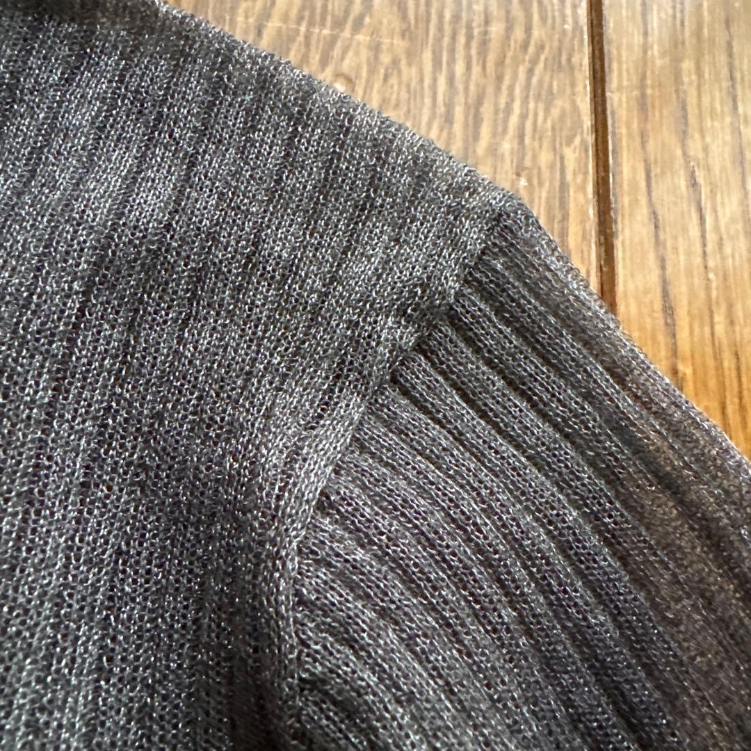 アルページュ ストーリー リブ ヘンリーネック プルオーバー 新品未使用品