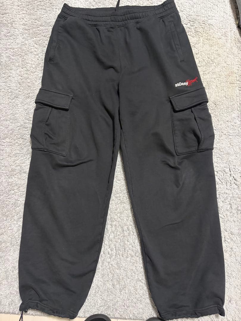 stüssy Sport CARGO FLEECE PANTS L