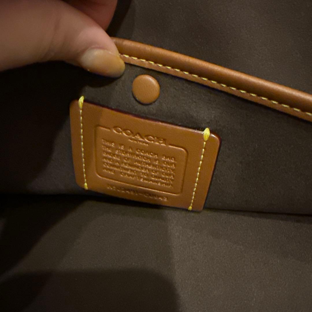 COACH エンパイアキャリーオール　35　メイプル