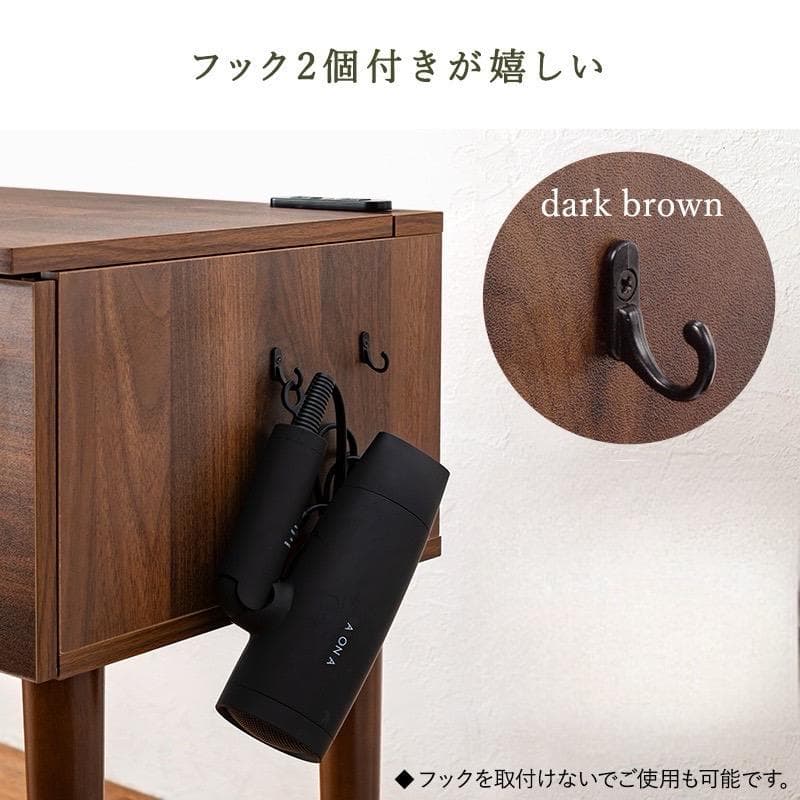 【新品】コンセント付きドレッサーセット　2WAY　デスク兼用　アウトレット