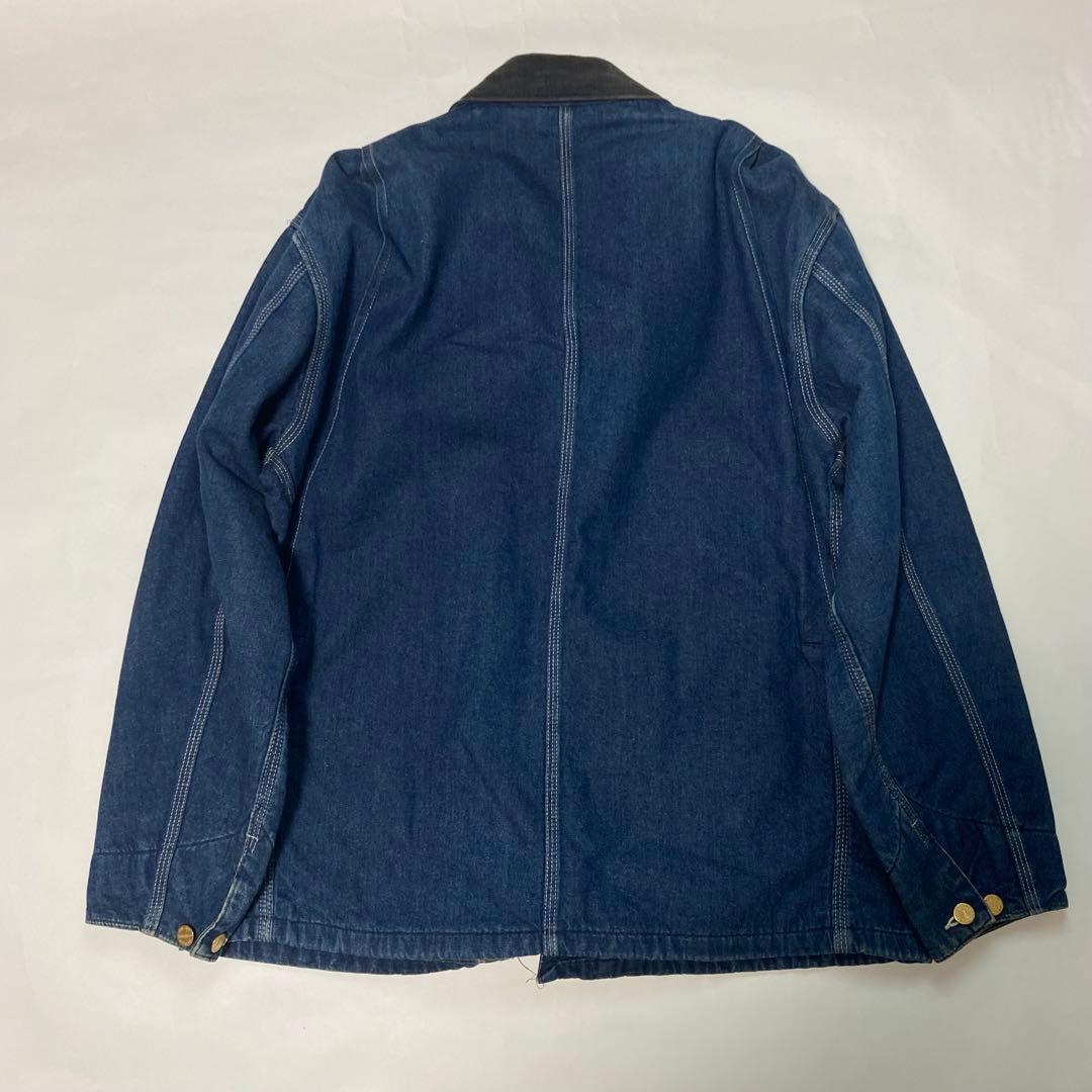 カーハート 80-90s ミシガンチェアコート カバーオール 襟コーデュロイ