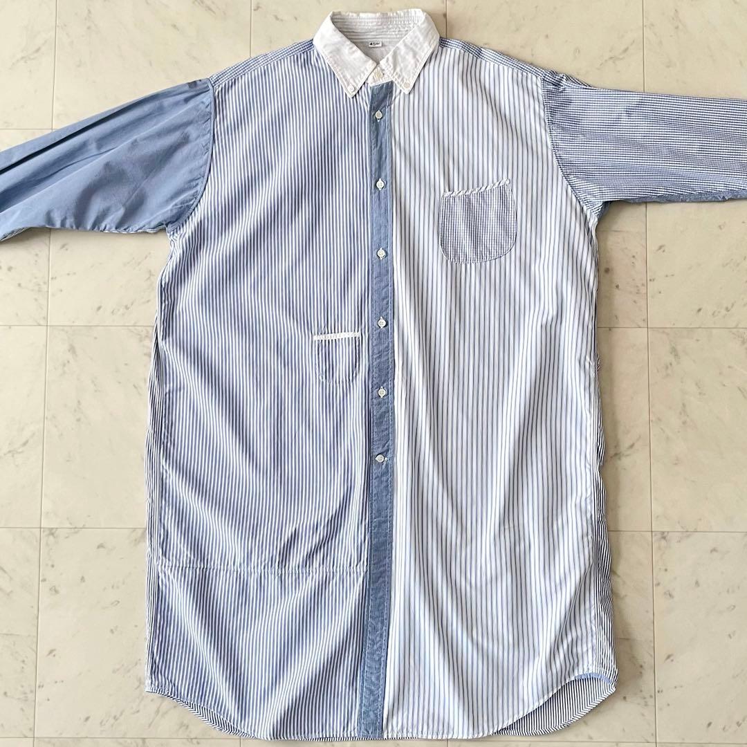 定価6,1万＊極美品 45R 先染め全員集合の908スモックドレス サイズ4