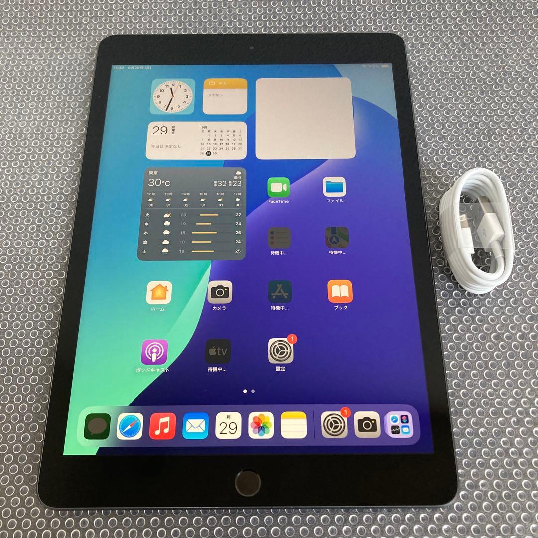 2706【早い者勝ち】電池良好☆iPad7第7世代 32GB WIFIモデル☆