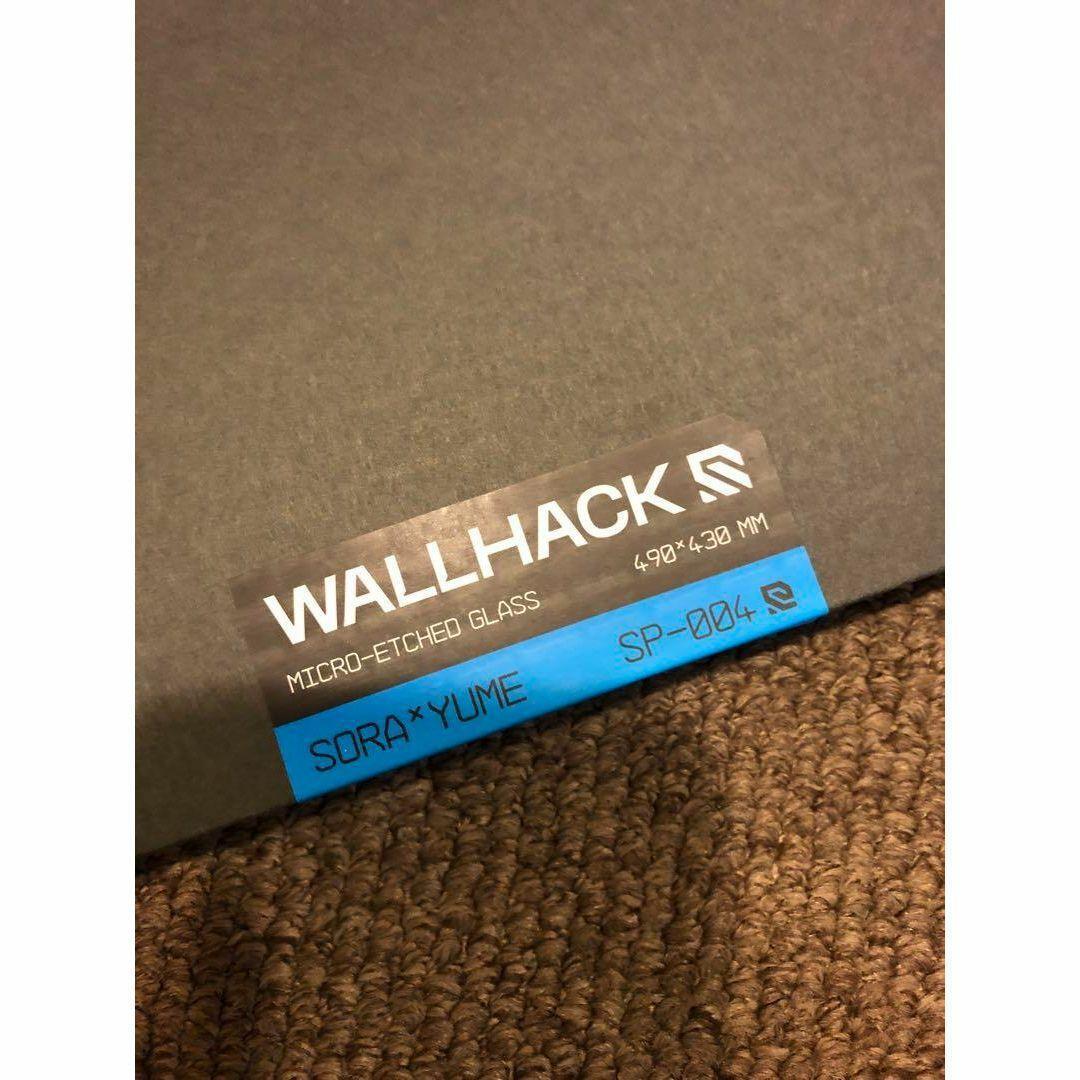 限定品 wallhack SP-004Faith Yumeガラスマウスパッド