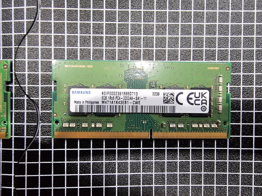 SAMSUNG DDR4 16GB (8GB x2点合計16GB) メモリ