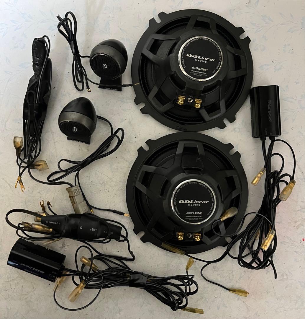 ALPINE パワードサブウーファー SWD-1600+ DLX-FT17S