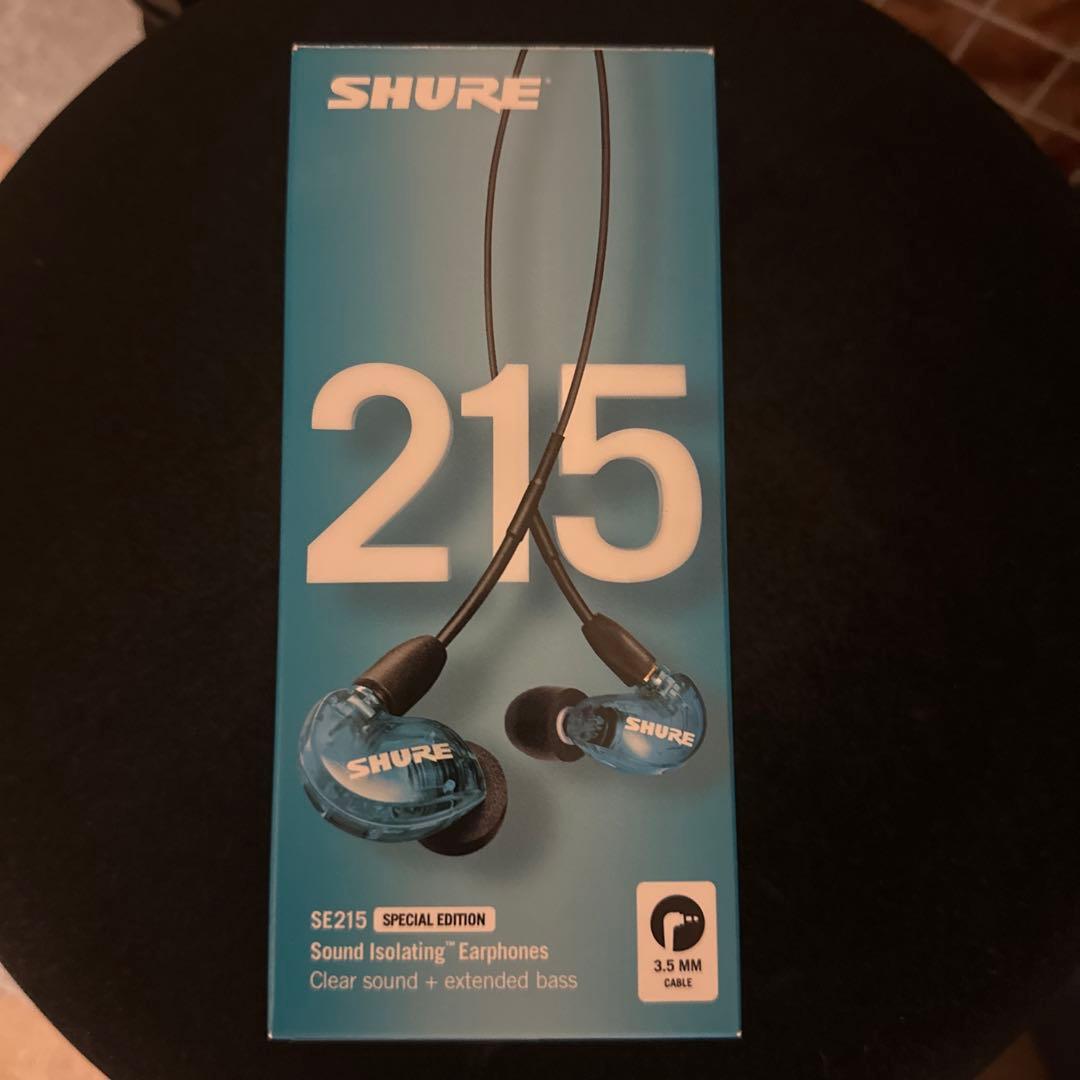 SHURE SE215 SPECIAL EDITION 新品未使用(開封済)