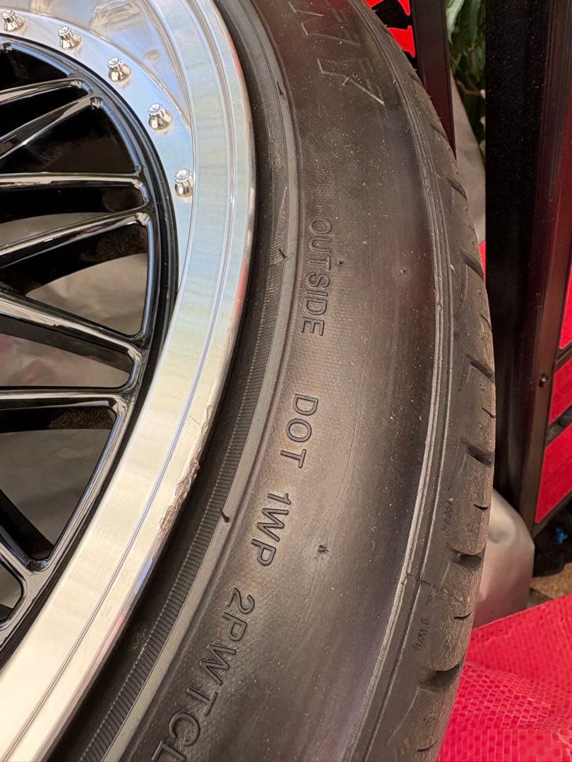 20インチ AMEホイールセット　美品です。