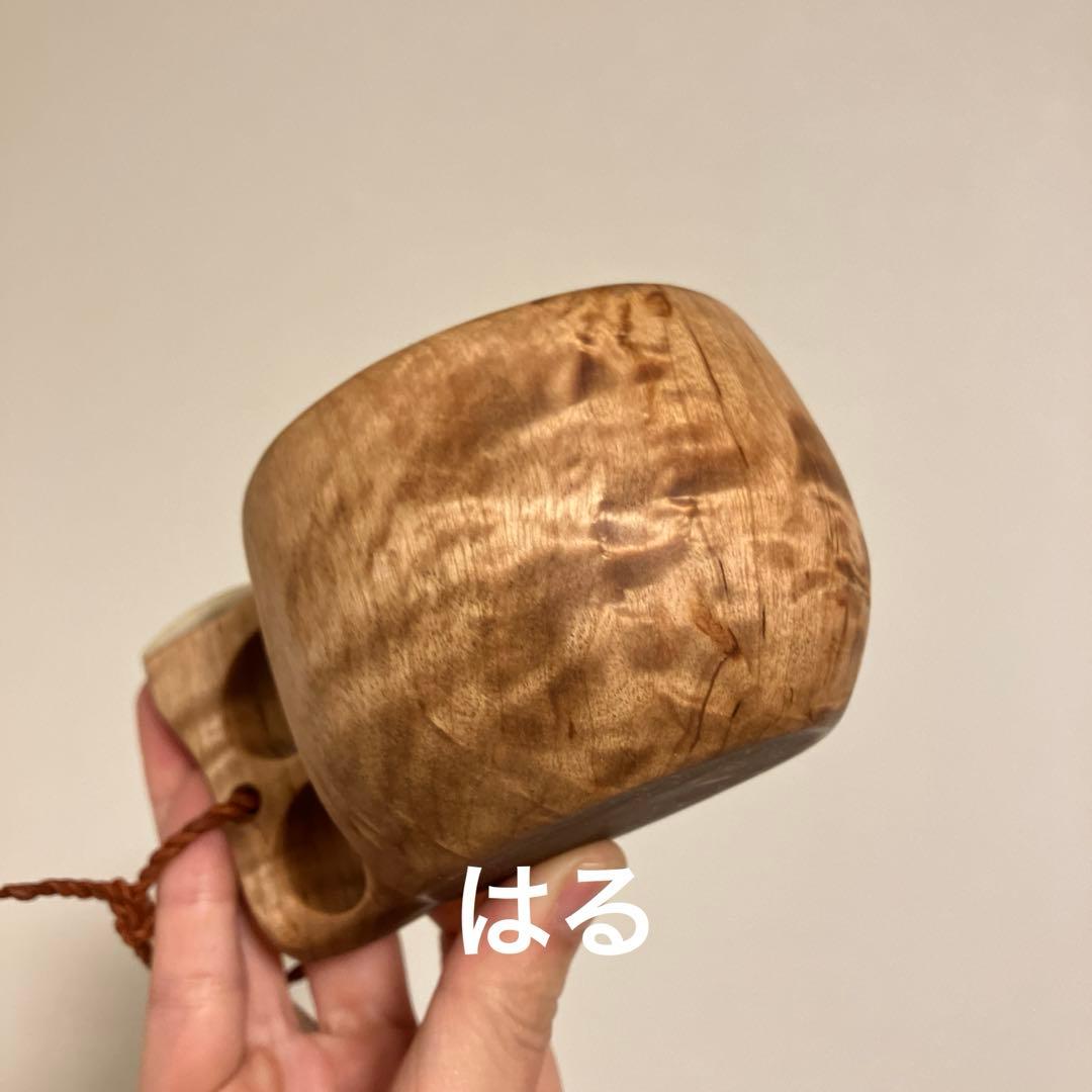 Koivumaa コイヴマー ククサ 角付き 木製マグカップ フィンランド