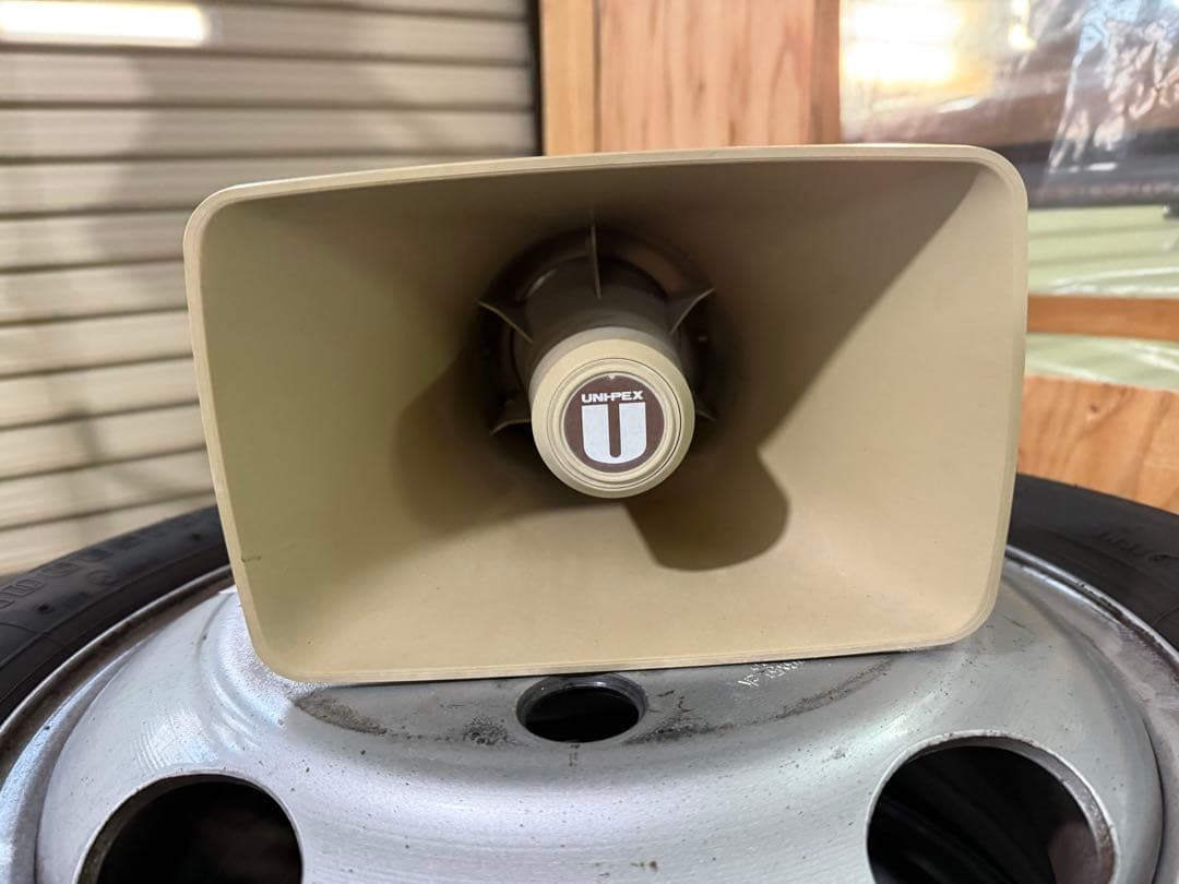 廃盤UNI-PEXユニペックス CK-230 拡声器 動作確認済音鳴ります　旧型