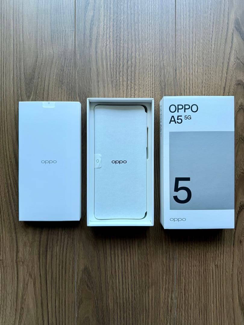 【開封済未使用品】OPPO A5 5G グリーン