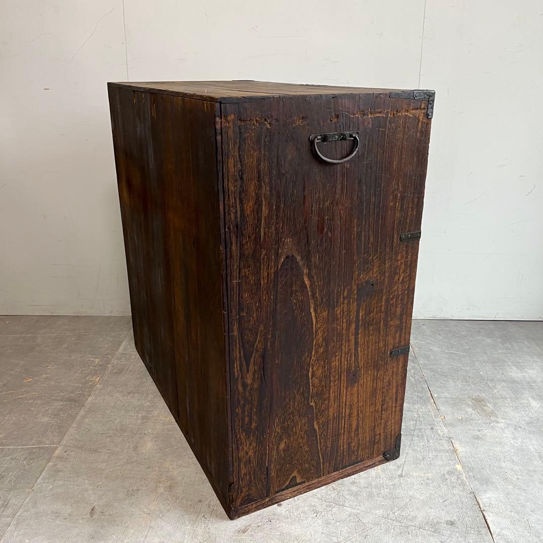 m*n様 アンティーク チェスト 箪笥 無垢材 昭和レトロ z468