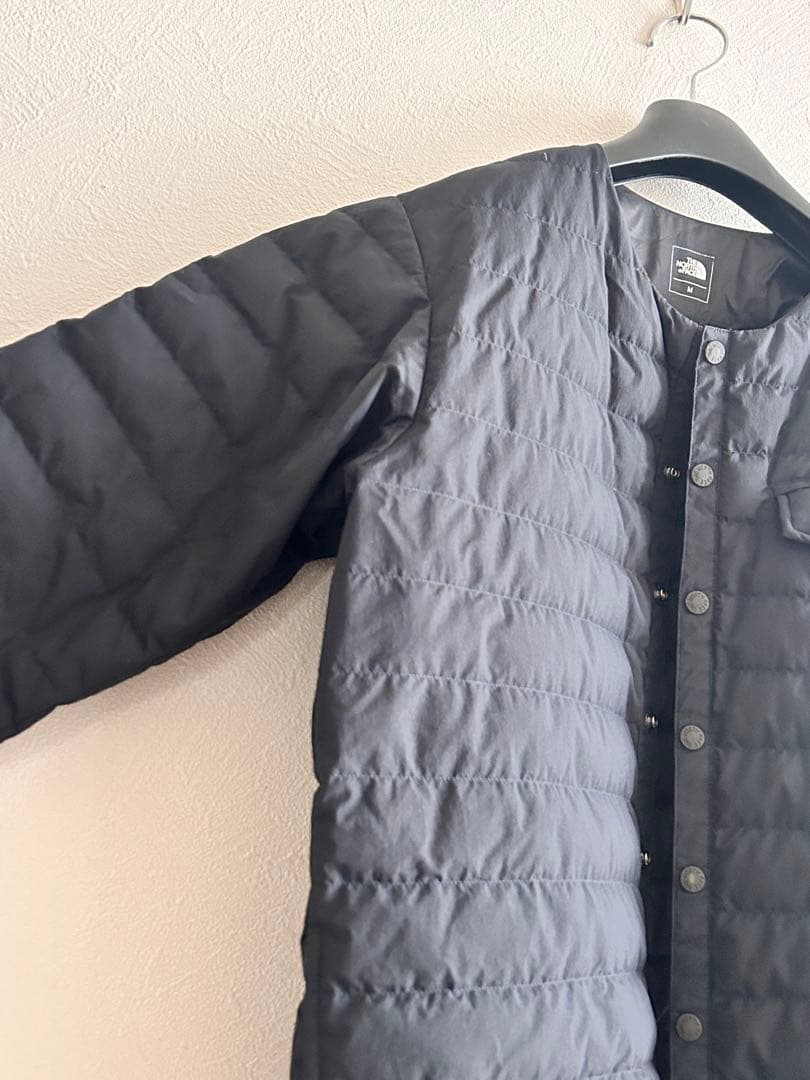 誰だ　ノースフェイス　インナーダウン　M ブラック　黒　メンズ