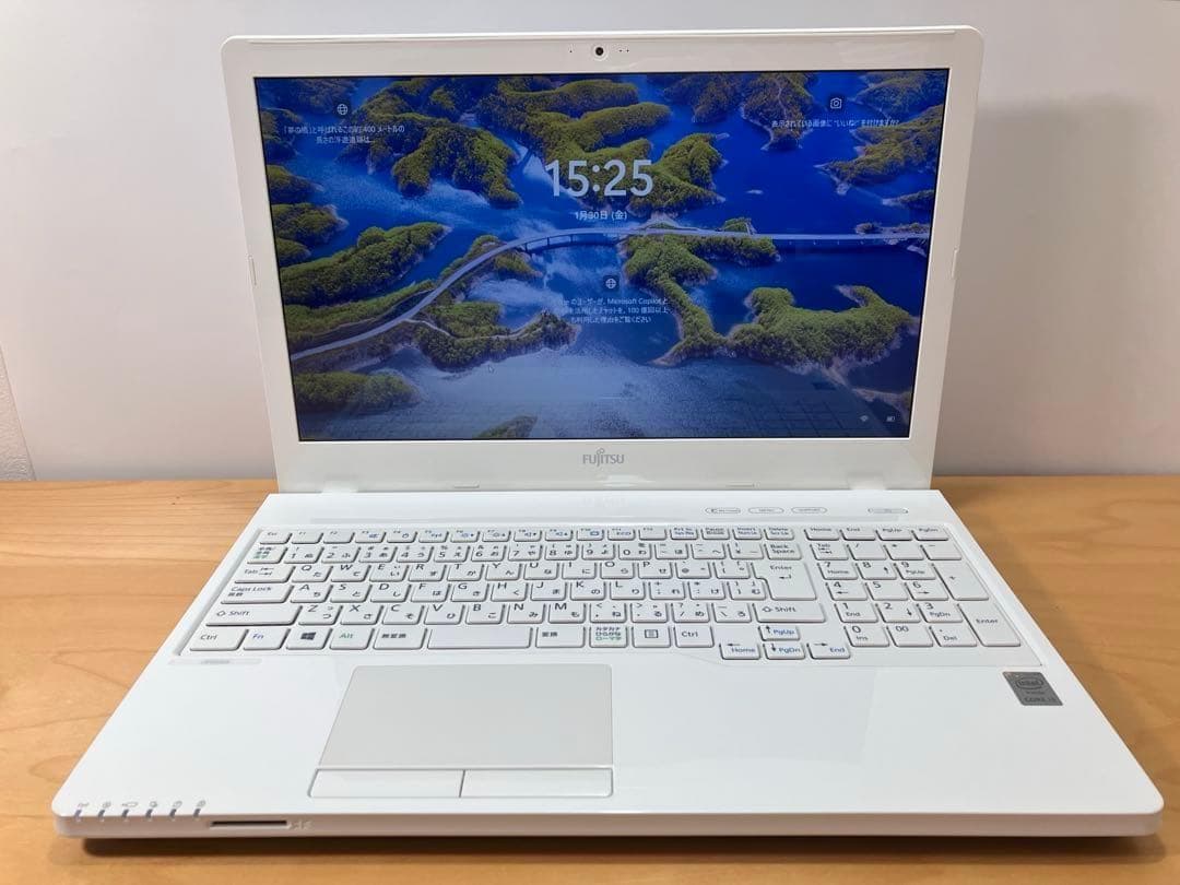 ハイスぺ　ノートパソコン 高性能　SSD128/メモリ16/カメラ/オフィス付