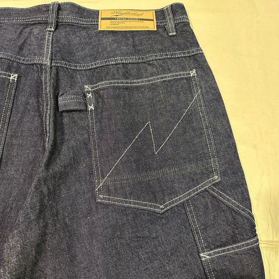 パンツ NEIGHBORHOOD DENIM PAINTER SHORT PANTS