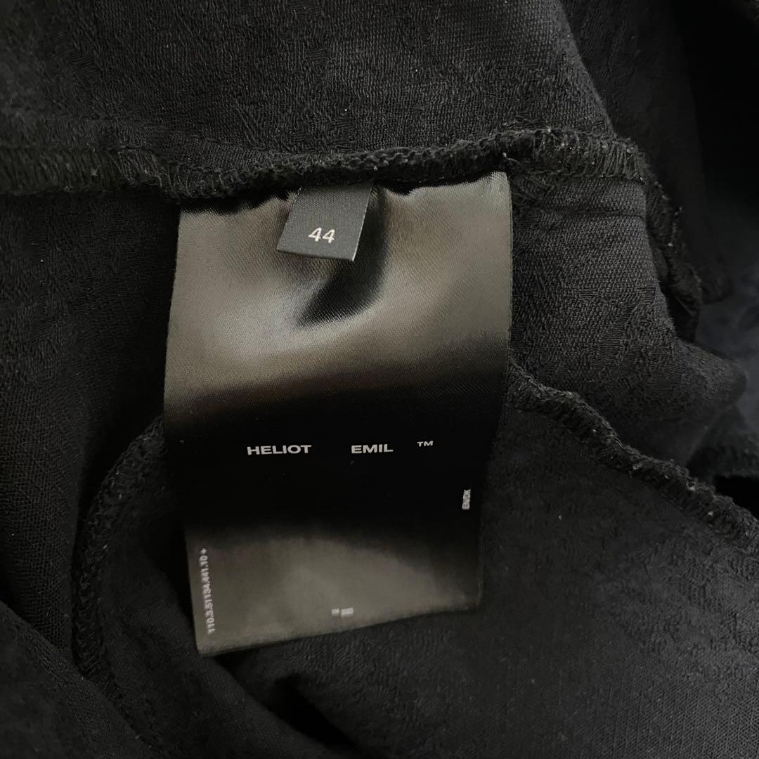 HELIOT EMIL Punctured カーゴパンツ ジップデザイン