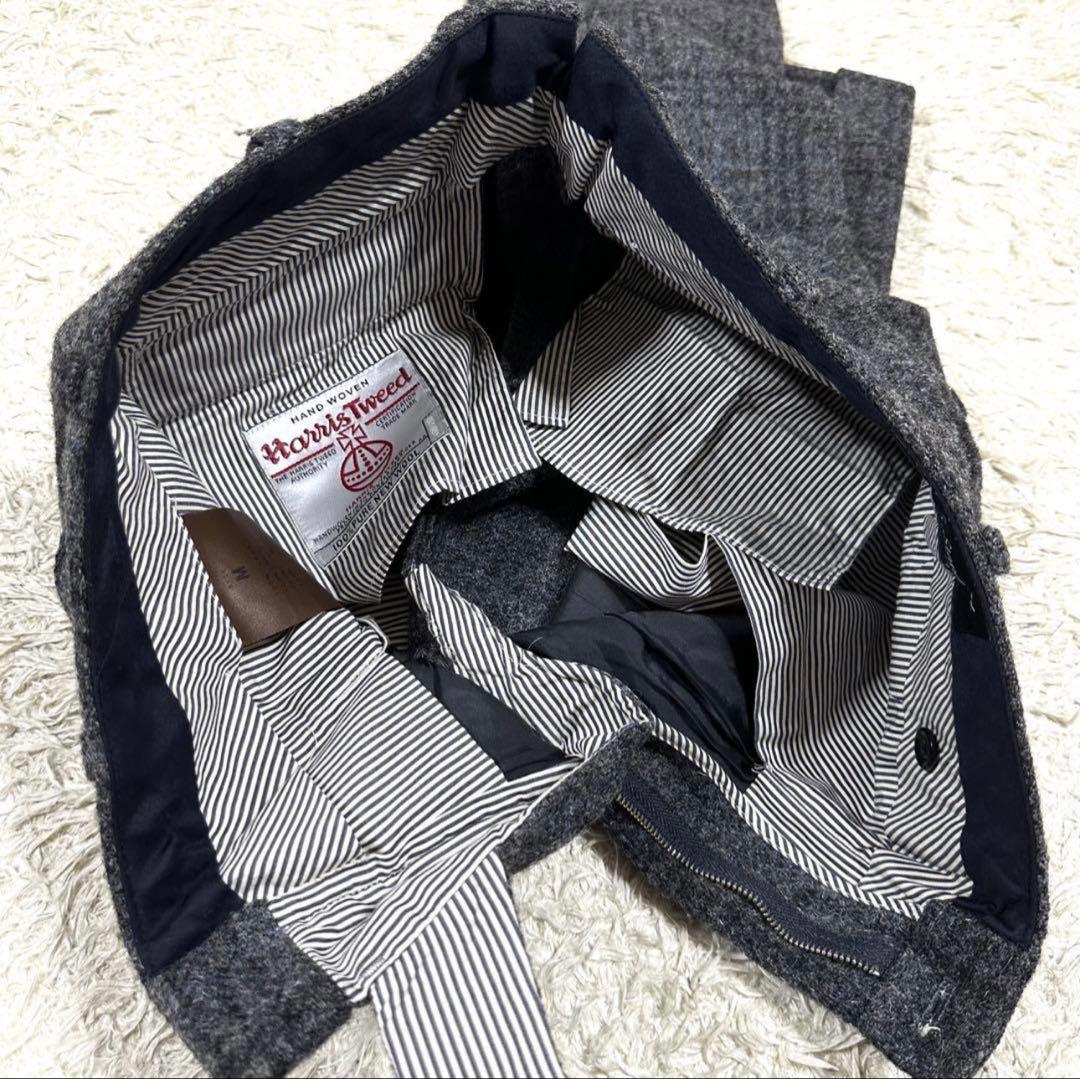 【極美品】ハリスツイード✖︎ジャーナルスタンダード　ペンチェック　M相当
