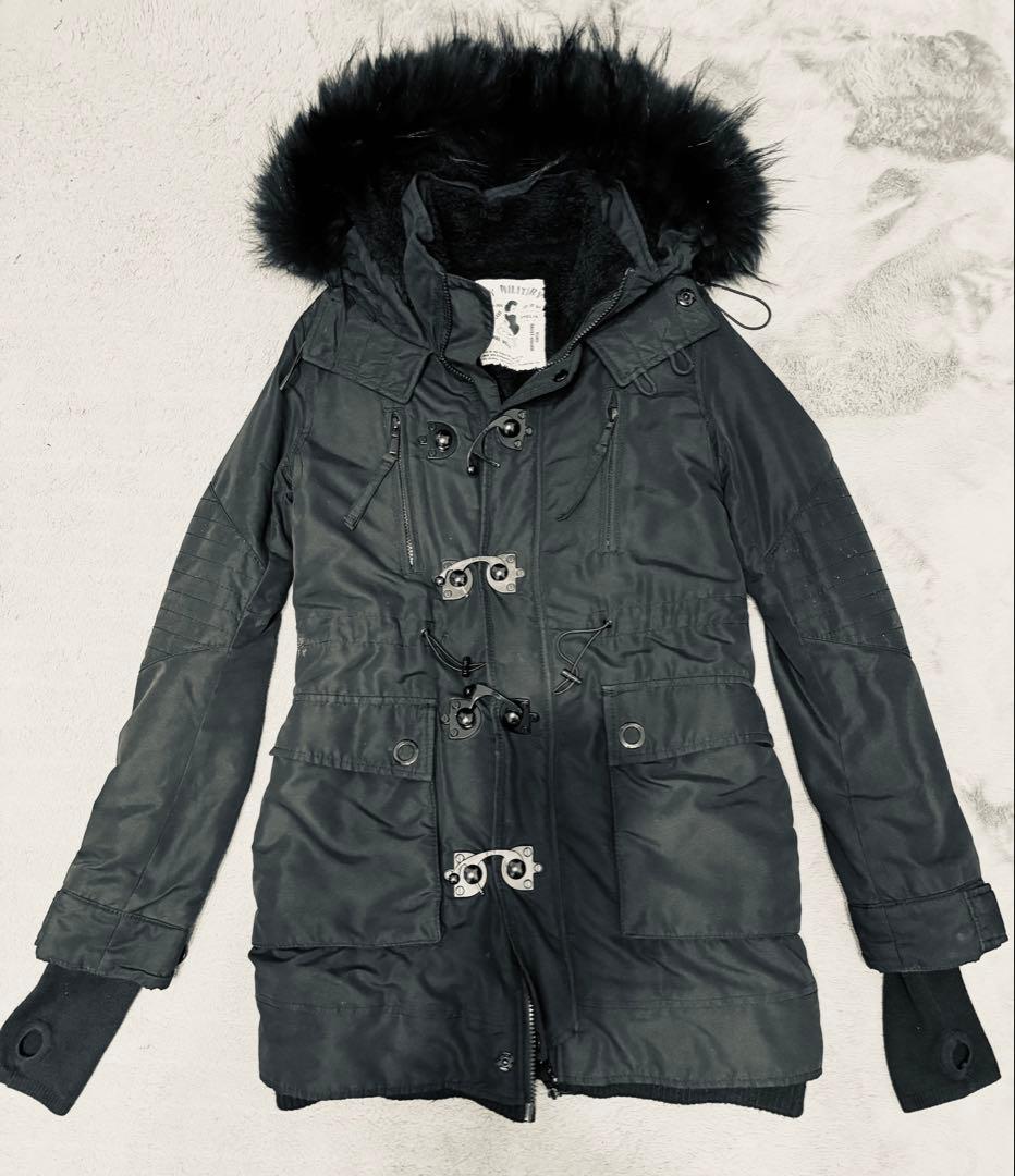 SLY スライ モッズコート y2k N3B 平成ギャル 黒 ブラックＳレア