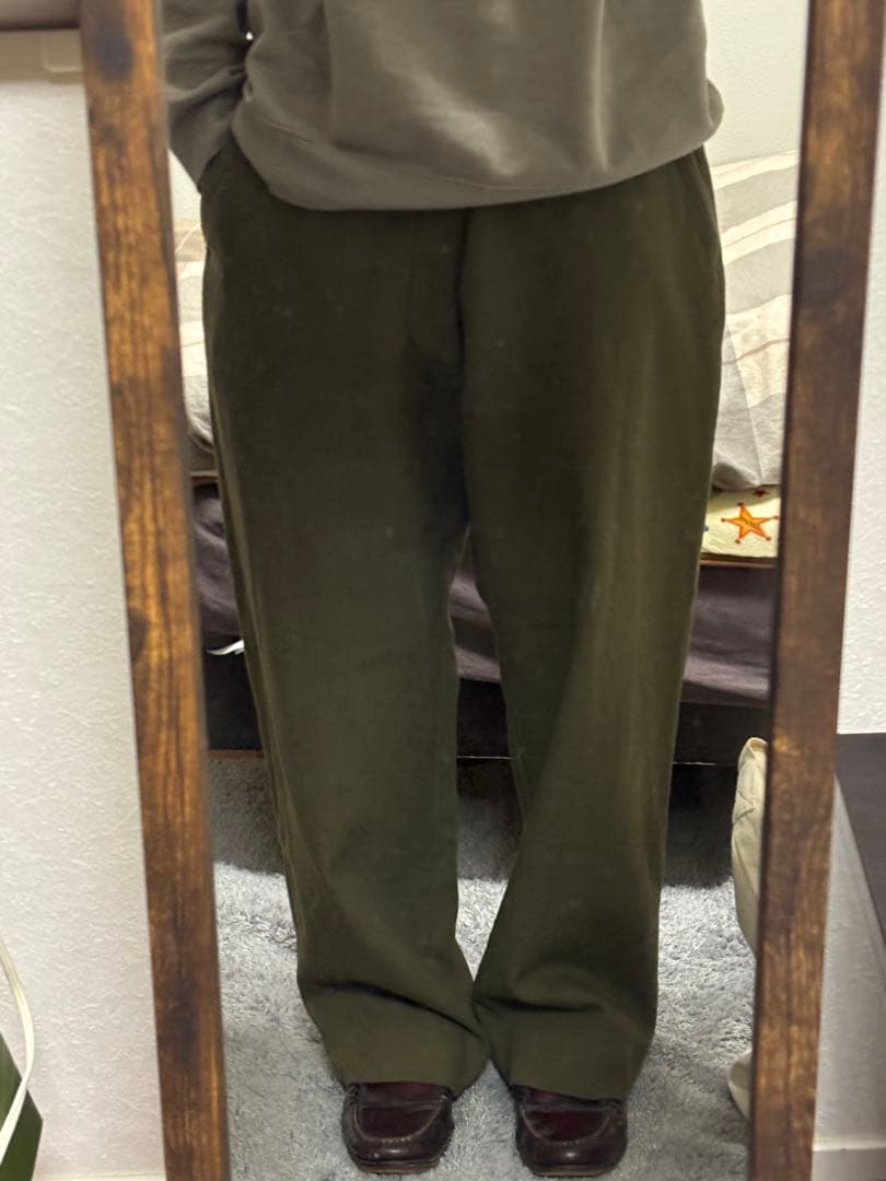 50s ウールワイドスラックス　m51 アメリカ軍　usa製　最初期　極太